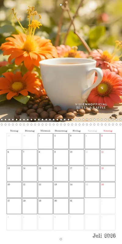 Blüten & Kaffee - Version 1