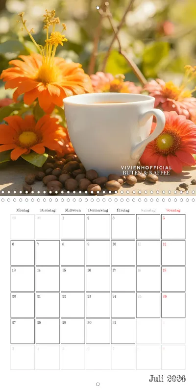 Blüten & Kaffee - Version 1