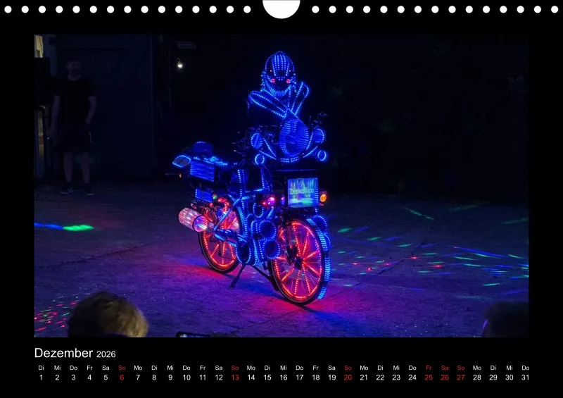 A4 Kalender - Mit Rahmen