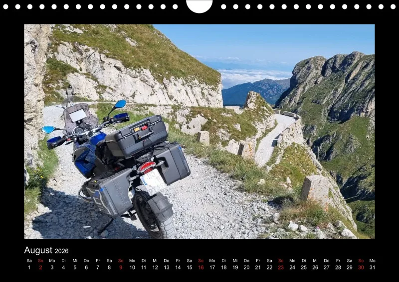 A4 Kalender - Mit Rahmen