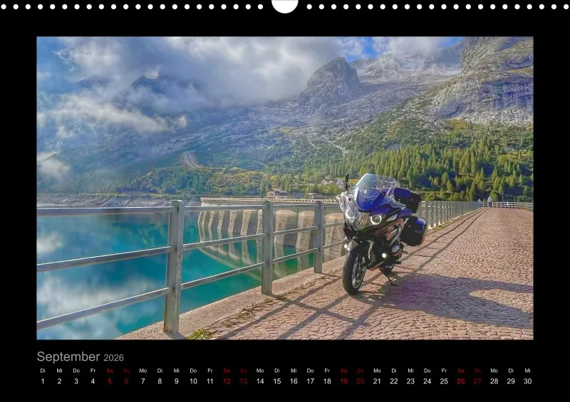 A3 Kalender - Mit Rahmen