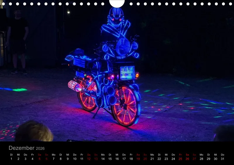 A4 Kalender - Ohne Rahmen