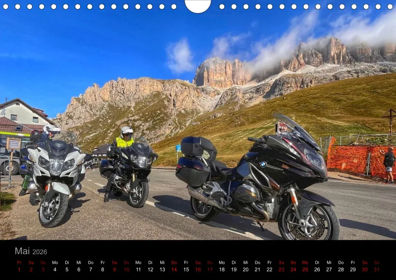 A4 Kalender - Ohne Rahmen