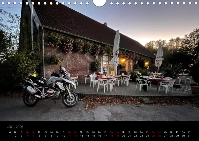 A4 Kalender - Ohne Rahmen