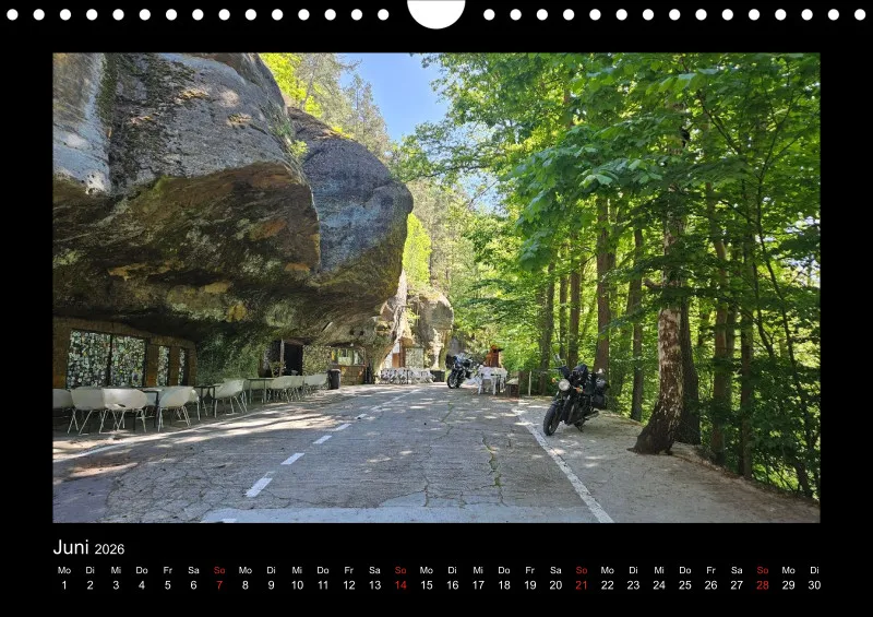 A4 Kalender - Mit Rahmen