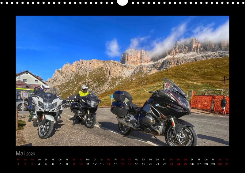 A3 Kalender - Mit Rahmen