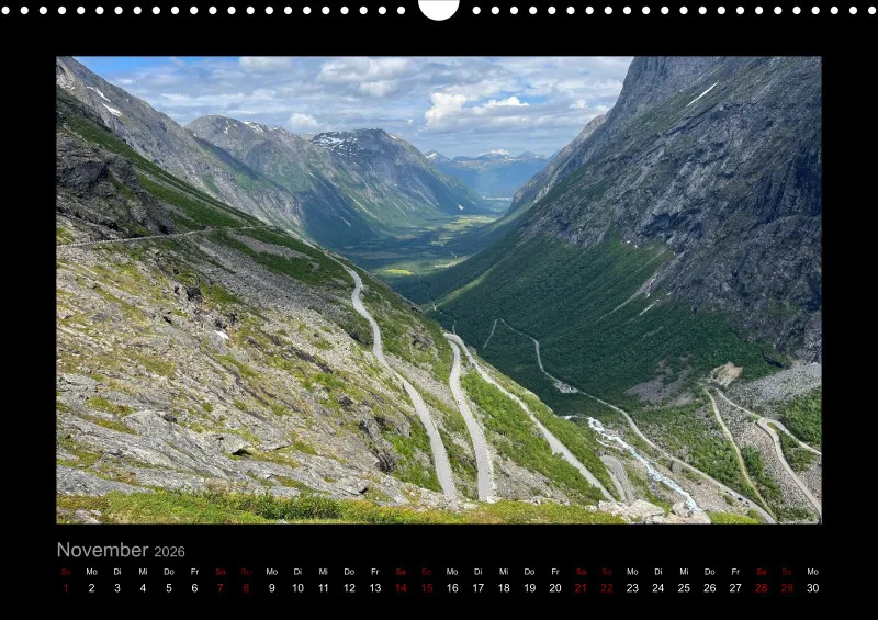 A3 Kalender - Mit Rahmen