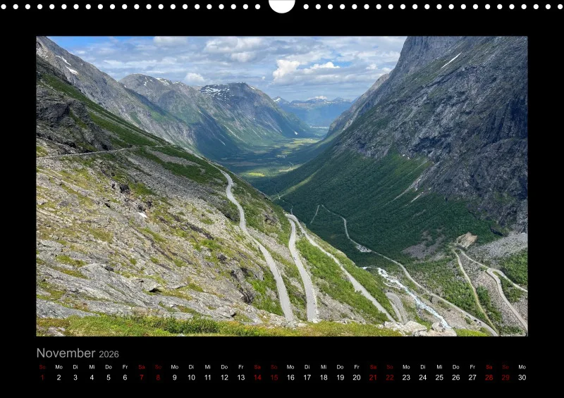 A3 Kalender - Mit Rahmen