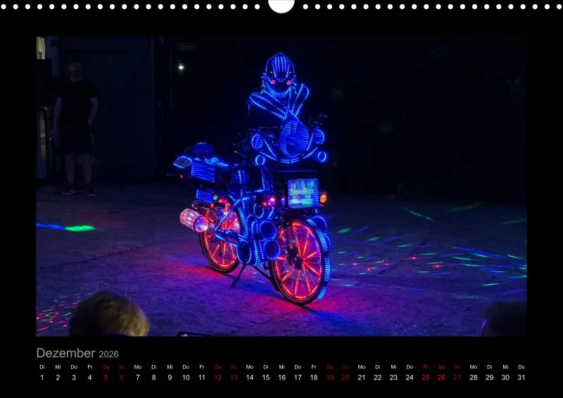 A3 Kalender - Mit Rahmen