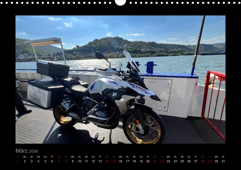 A3 Kalender - Mit Rahmen