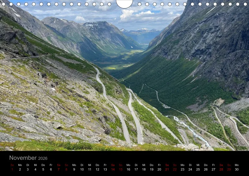 A4 Kalender - Ohne Rahmen