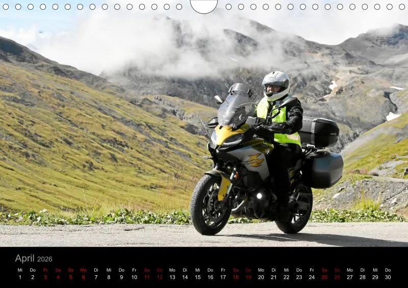 A4 Kalender - Ohne Rahmen