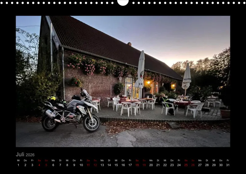 A3 Kalender - Mit Rahmen