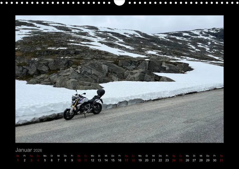 A3 Kalender - Mit Rahmen