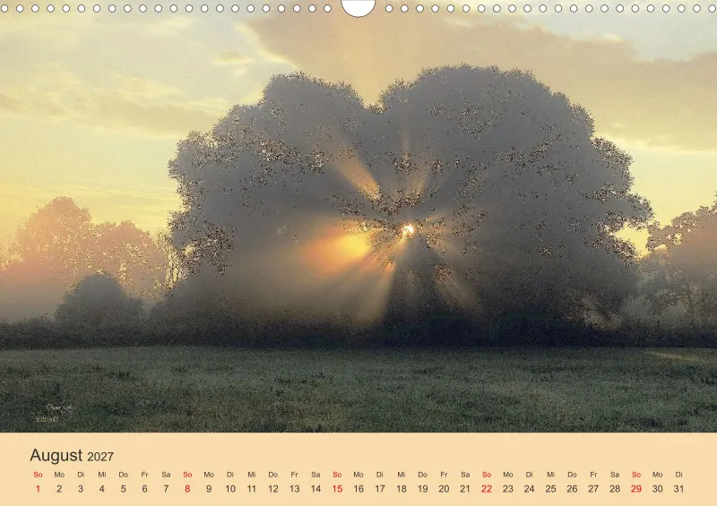 Kalender 2027 - Fotoromantik