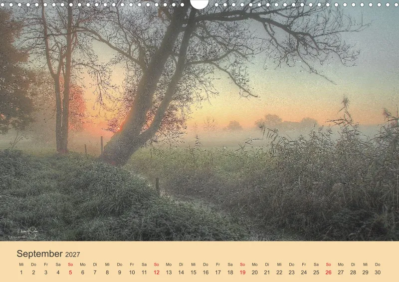 Kalender 2027 - Fotoromantik