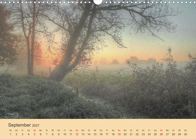 Kalender 2027 - Fotoromantik