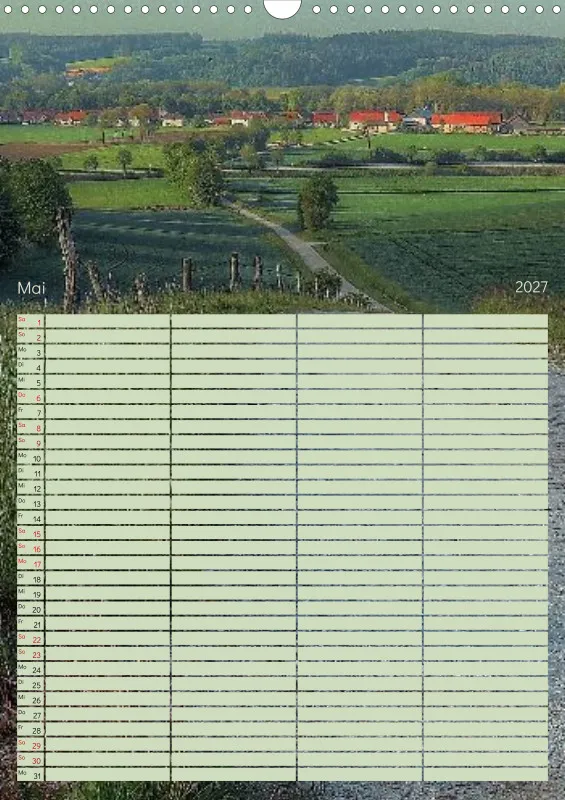 Familienplaner 2027 - Fotoromantik
