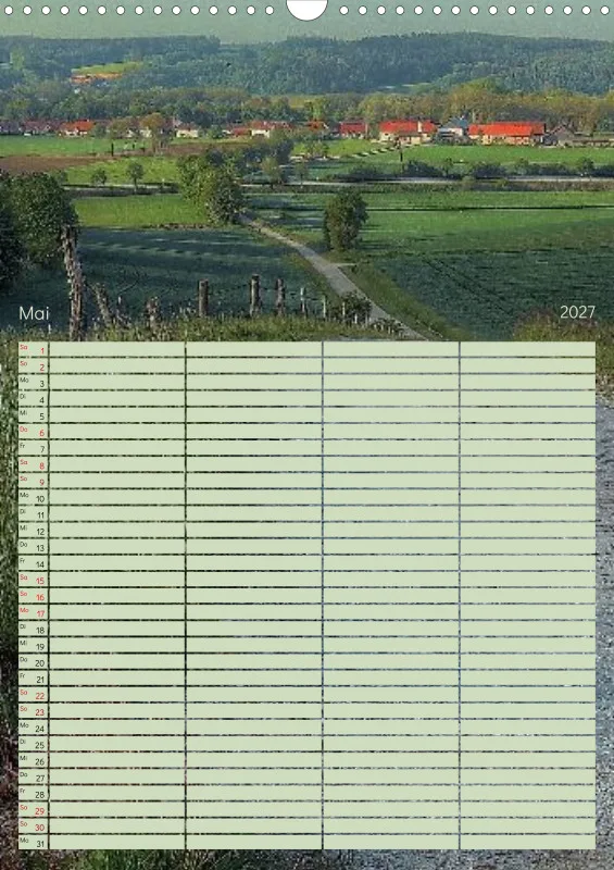 Familienplaner 2027 - Fotoromantik