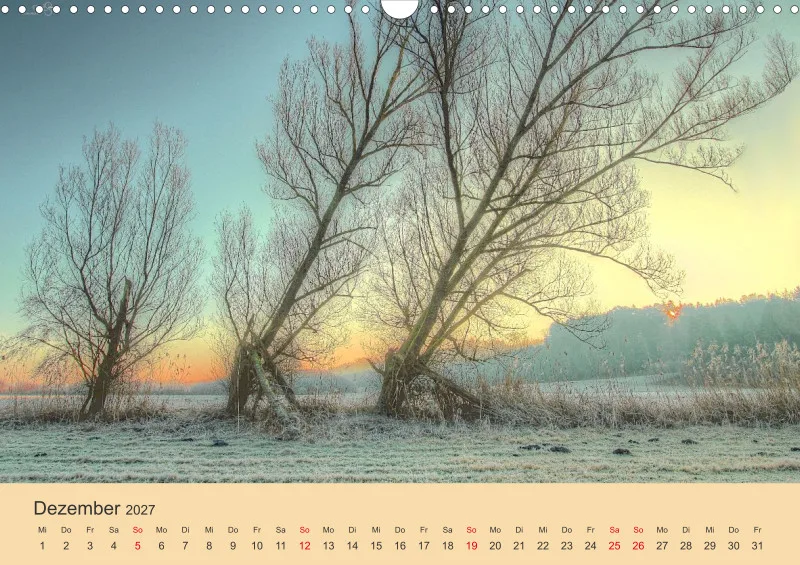Kalender 2027 - Fotoromantik