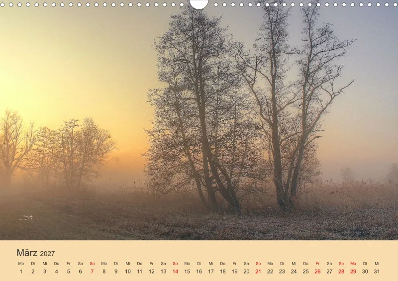 Kalender 2027 - Fotoromantik