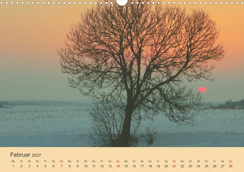 Kalender 2027 - Fotoromantik