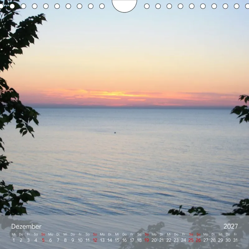 Kalender 20x20 - Naturgschichtn - Luft und lauter Meer