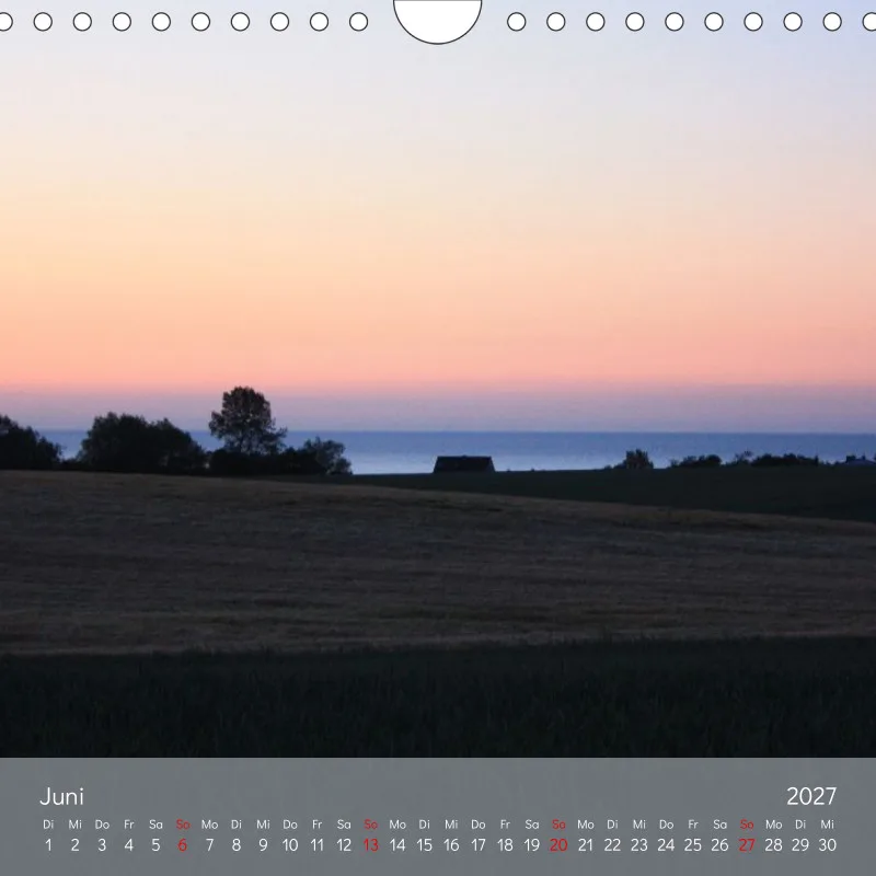 Kalender 20x20 - Naturgschichtn - Luft und lauter Meer