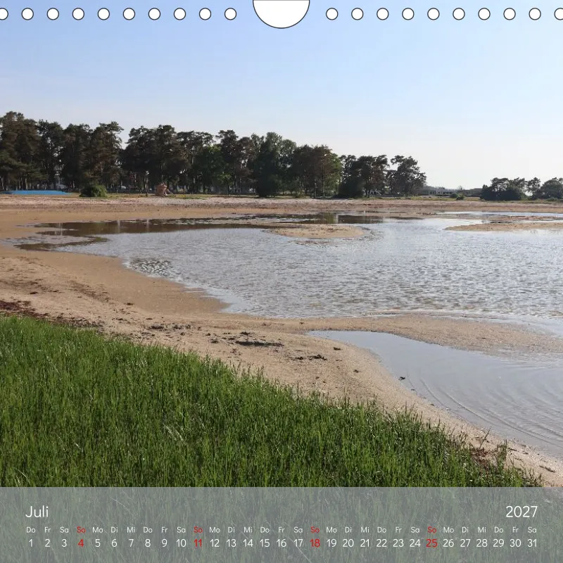 Kalender 20x20 - Naturgschichtn - Luft und lauter Meer