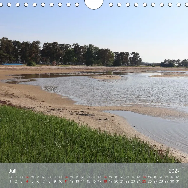 Kalender 20x20 - Naturgschichtn - Luft und lauter Meer