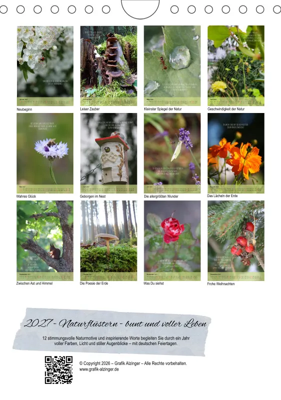 Naturflüstern - bunt und voller Leben
