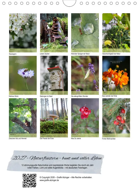 Naturflüstern - bunt und voller Leben