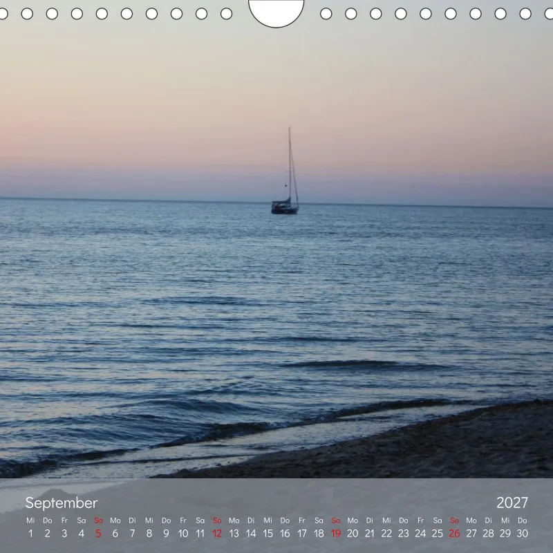 Kalender 20x20 - Naturgschichtn - Luft und lauter Meer