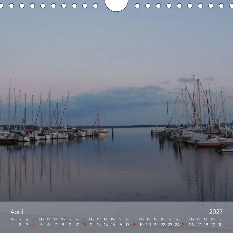 Kalender 20x20 - Naturgschichtn - Luft und lauter Meer