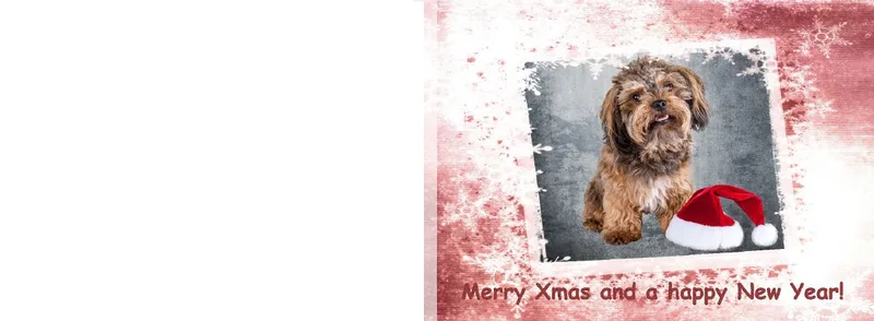 Klappkarte Merry Xmas 2017