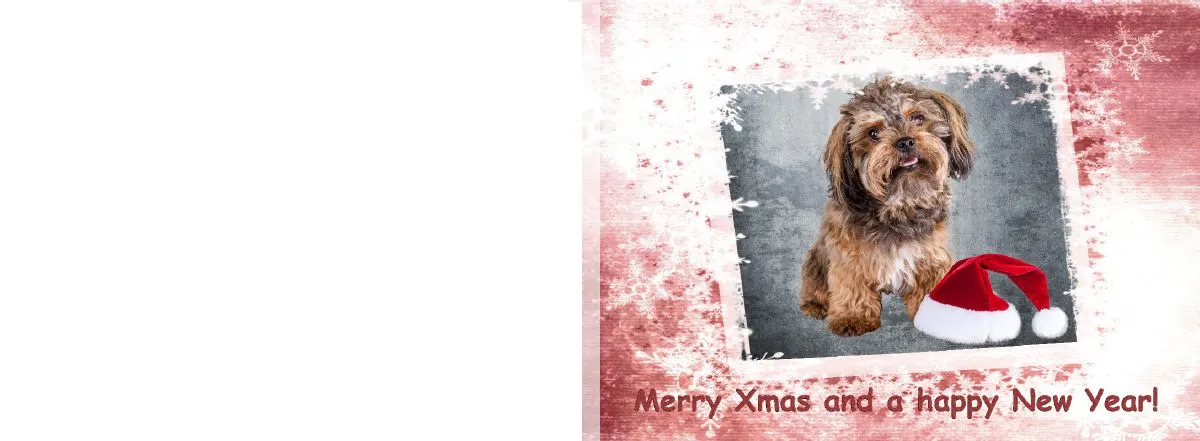 Klappkarte Merry Xmas 2017