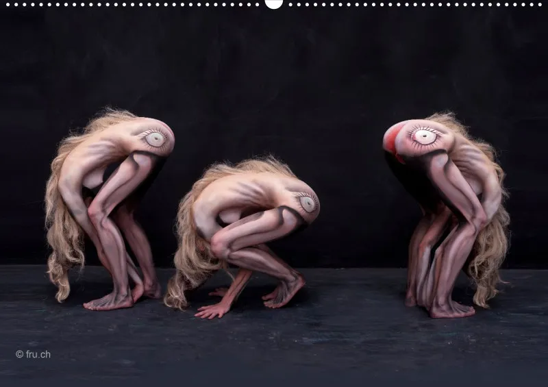 STRANGERS / BODYPAINTING & PHOTOGRAPHY FRU.CH