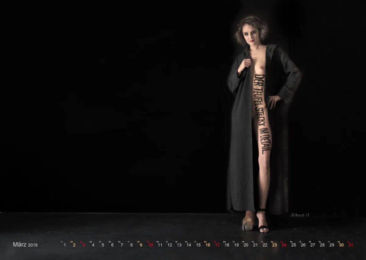 Fotokalender / Der Teufel steckt im Detail: Von Engeln & Teufeln