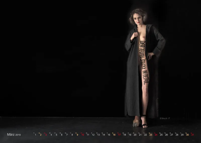 Fotokalender / Der Teufel steckt im Detail: Von Engeln & Teufeln