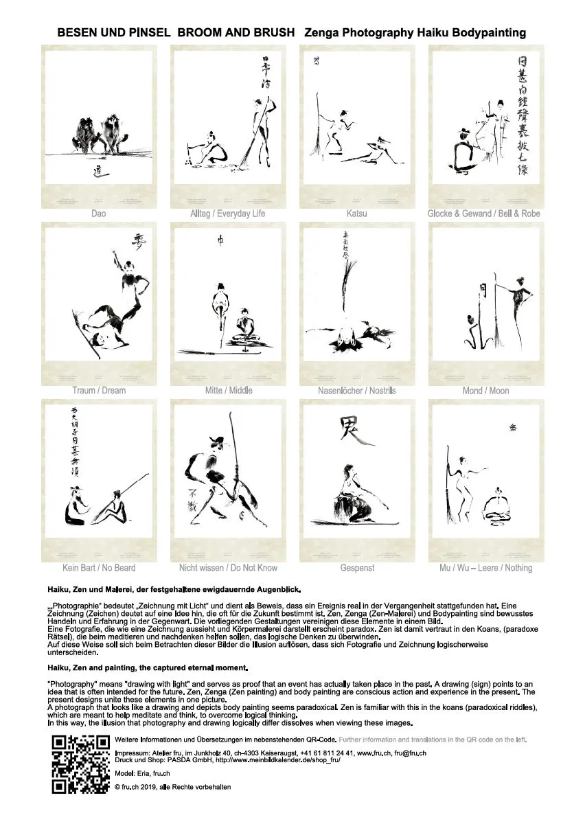 Broom and Brush / Besen und Pinsel / Posterbuch