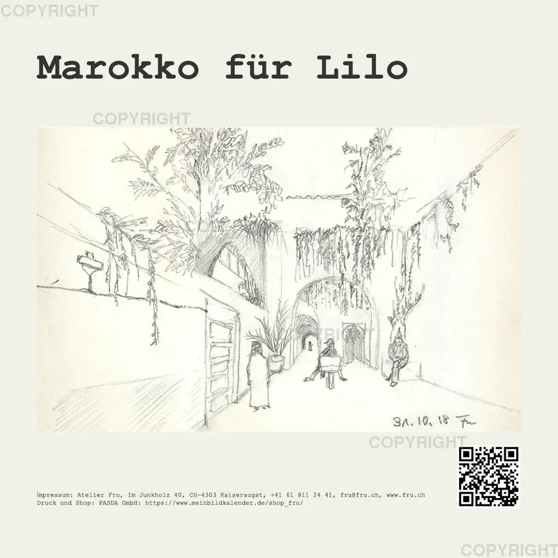 Posterbuch Marokko für Lilo