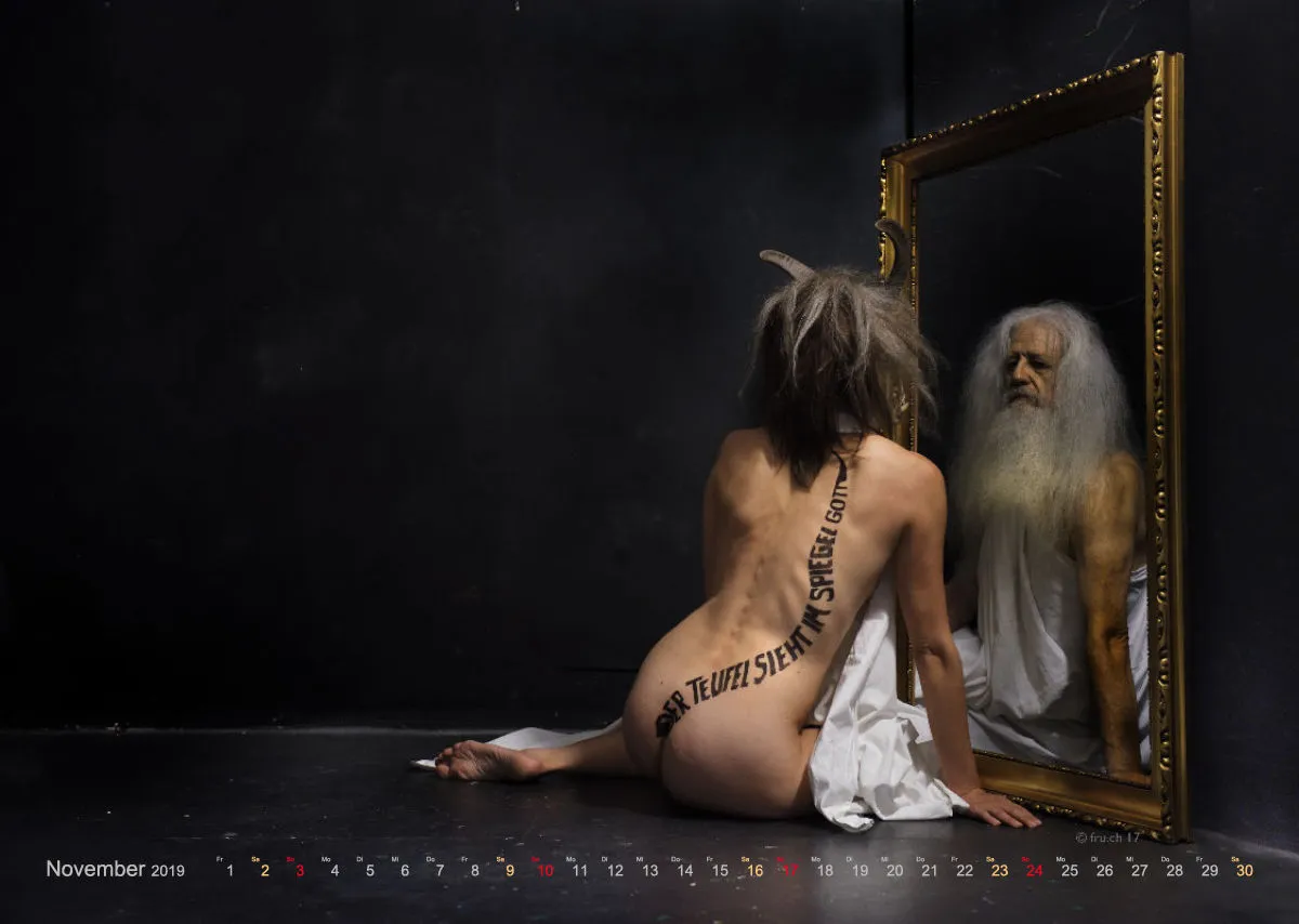 Fotokalender / Der Teufel steckt im Detail: Von Engeln & Teufeln