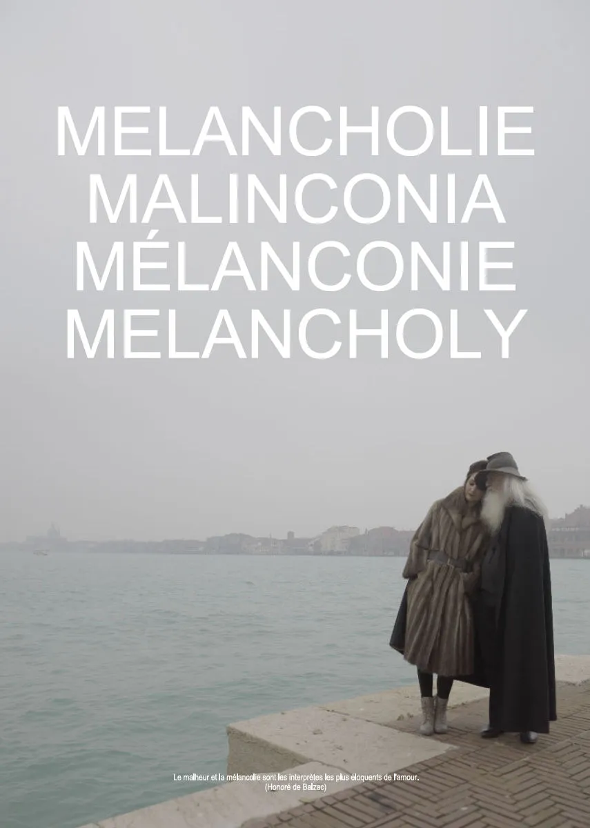Posterbuch "MELANCHOLIE MALINCONIA MÉLANCONIE MELANCHOLY"