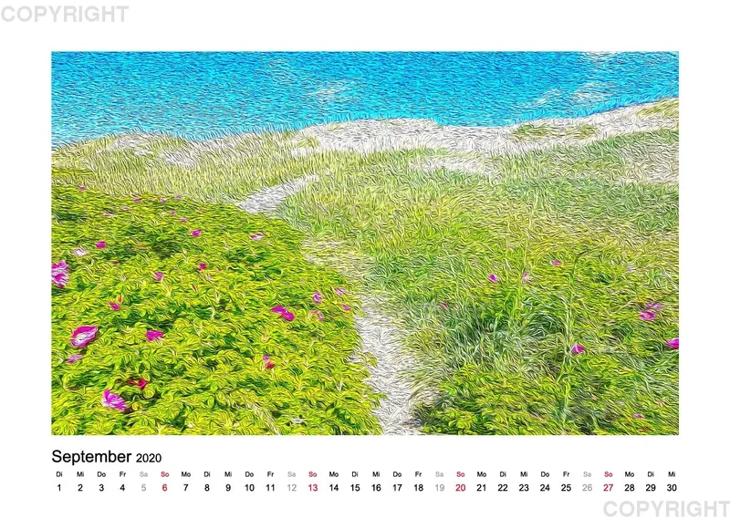 Nord-Dänemark A3 Kalender 2020