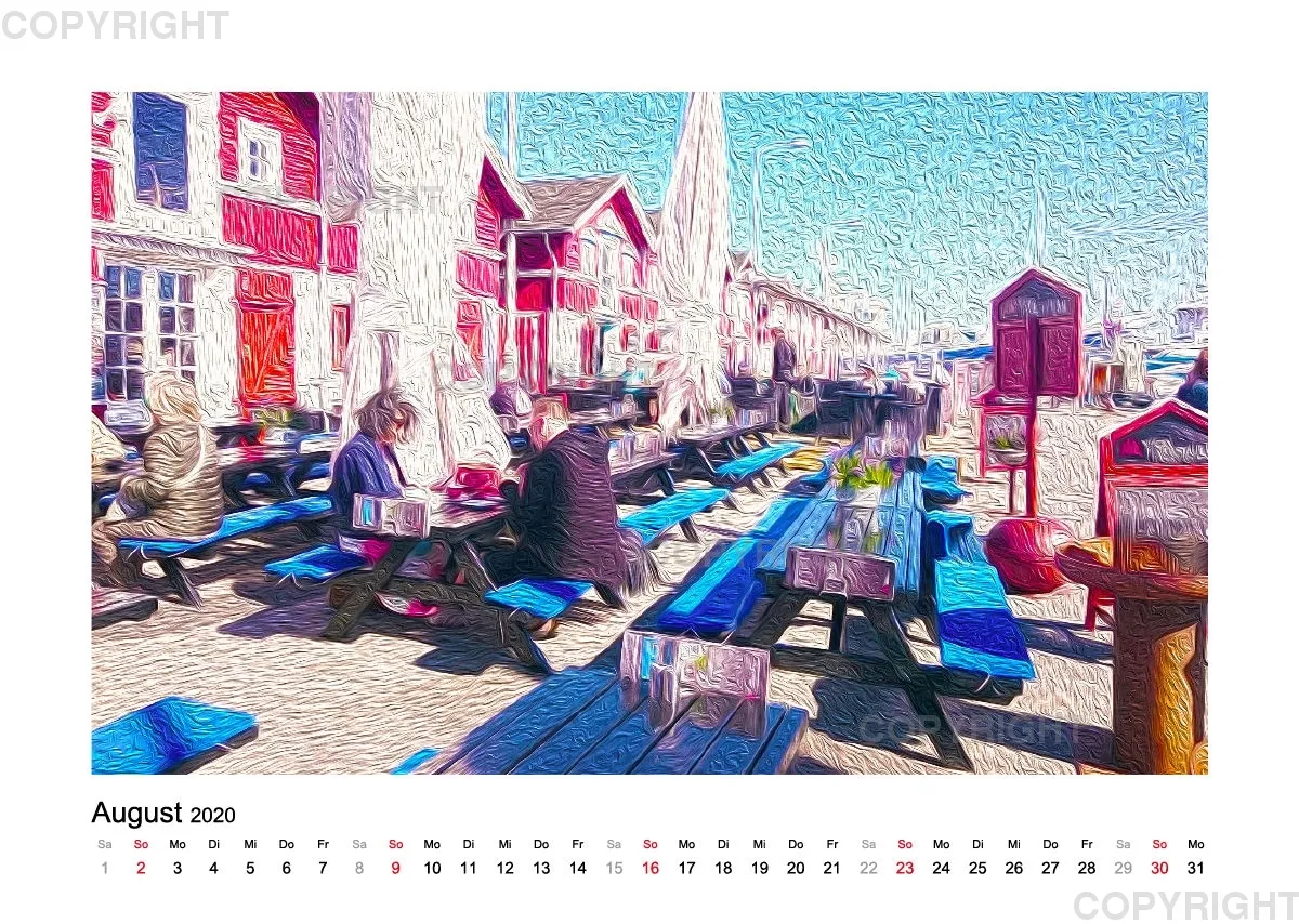 Nord-Dänemark A3 Kalender 2020