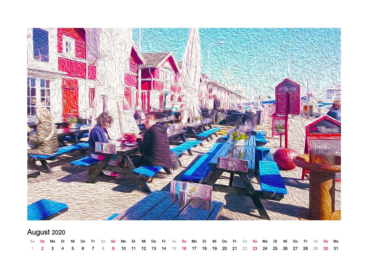 Tischkalender Nord-Dänemark 2020