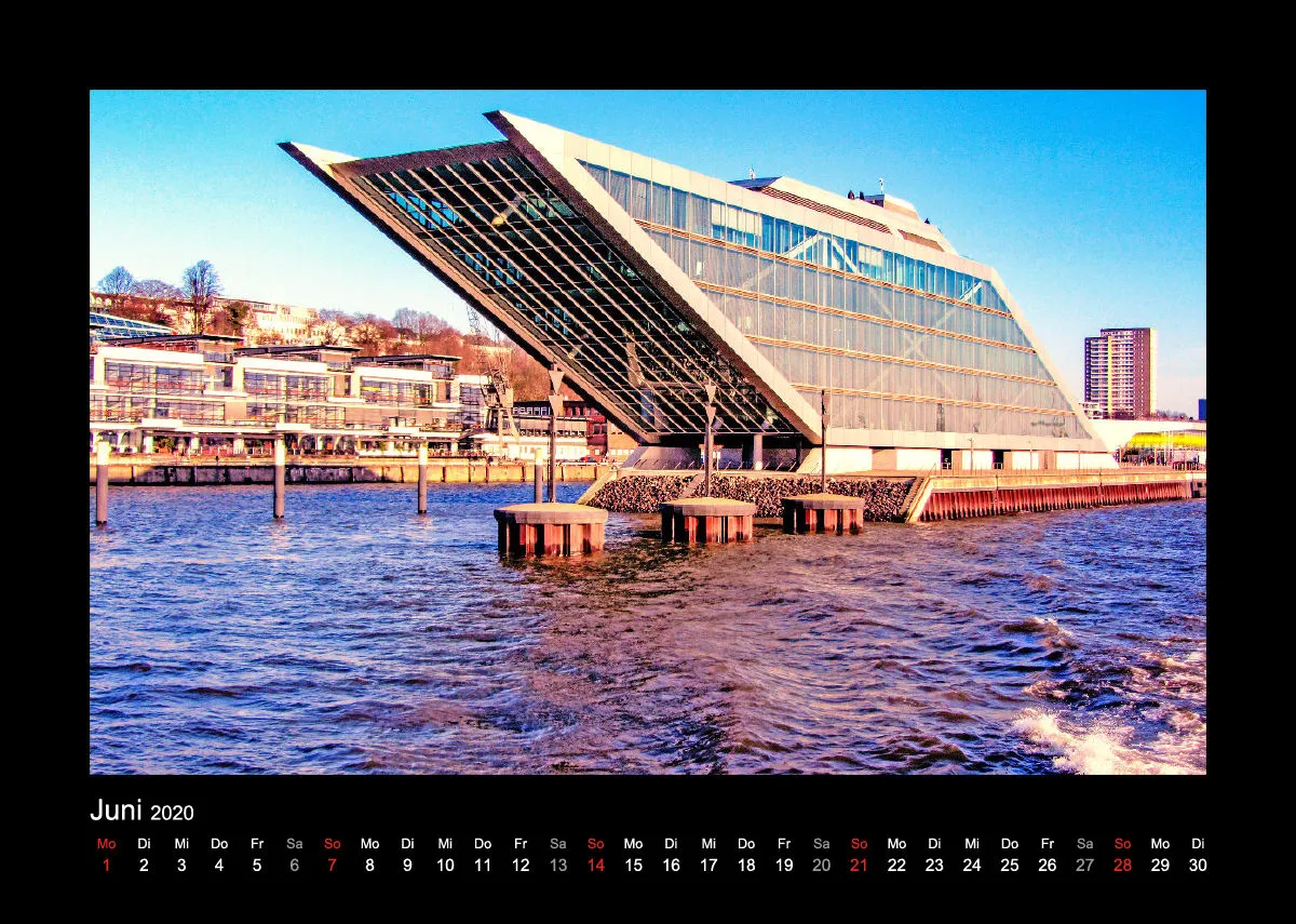 Leuchtendes Hamburg