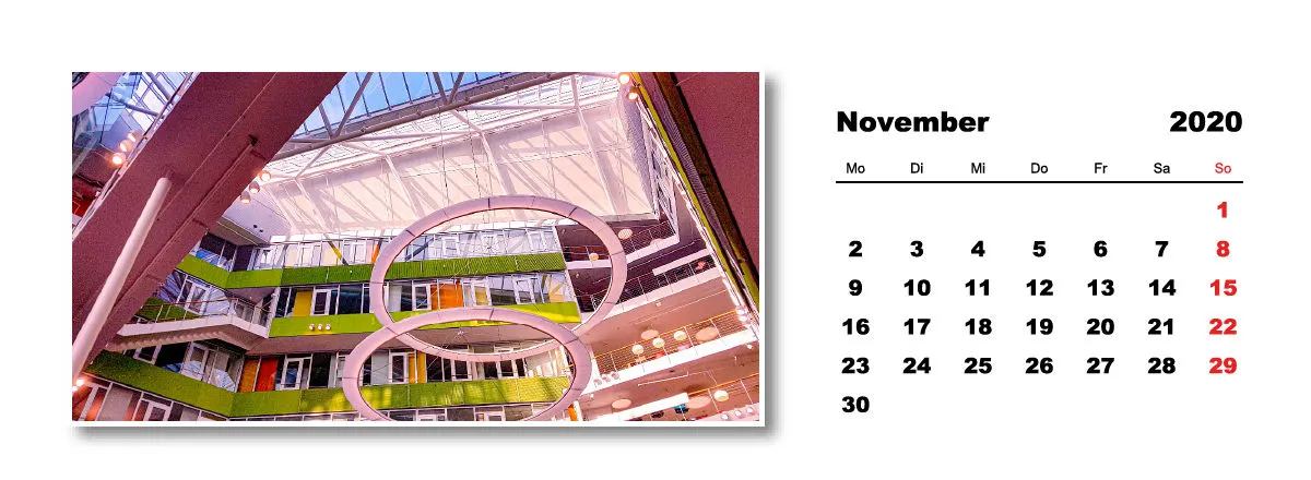 Tischkalender Hamburg 2020