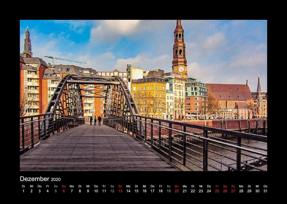 Leuchtendes Hamburg