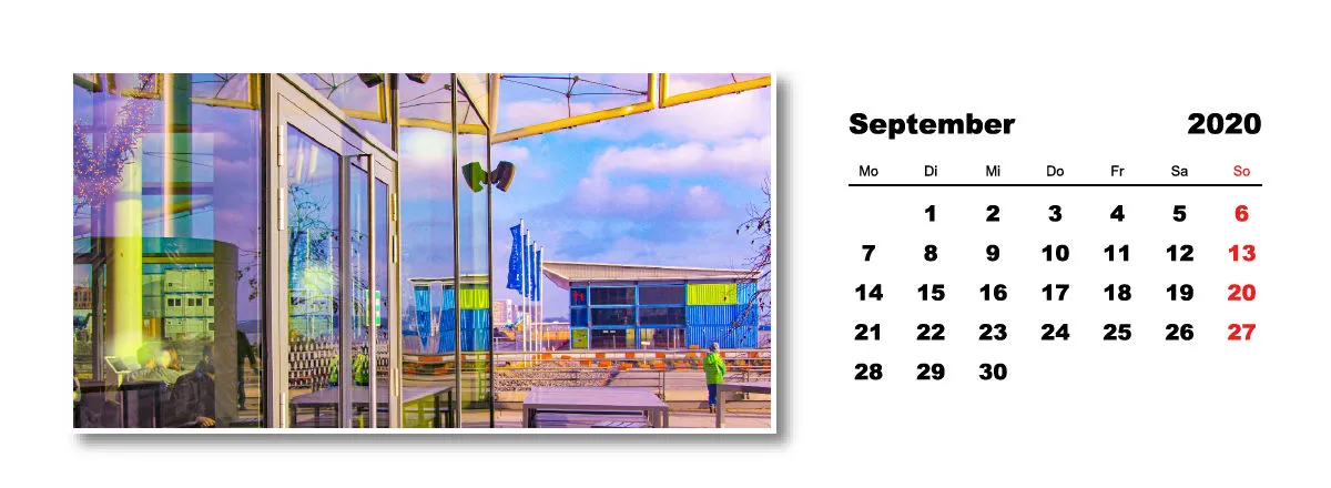 Tischkalender Hamburg 2020